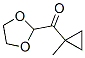Methanone, 1,3-dioxolan-2-yl-(1-methylcyclopropyl)-(9ci)Structure,146061-14-5Structure Methanone, 1,3-dioxolan-2-yl-(1-methylcyclopropyl)-(9ci) Structure,146061-14-5Structure