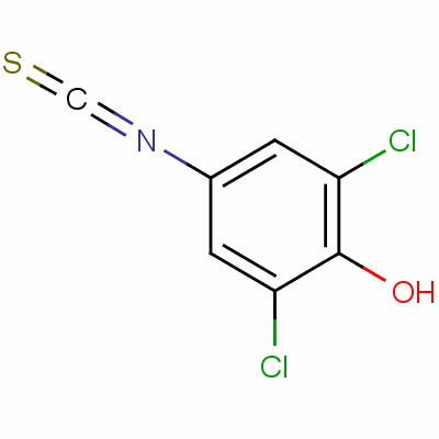 3,5-Dichloro-4-hydroxyphenyl thiocyanateStructure,14611-70-2Structure 3,5-Dichloro-4-hydroxyphenyl thiocyanate Structure,14611-70-2Structure
