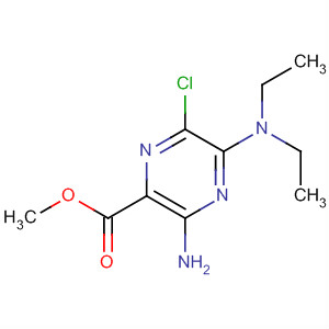 Methyl 3-amino-6-chloro-5-(diethylamino)pyrazine-2-carboxylateStructure,1465-91-4Structure Methyl 3-amino-6-chloro-5-(diethylamino)pyrazine-2-carboxylate Structure,1465-91-4Structure
