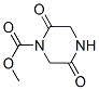 1-Piperazinecarboxylicacid,2,5-dioxo-,methylester(9ci)Structure,146511-08-2Structure 1-Piperazinecarboxylicacid,2,5-dioxo-,methylester(9ci) Structure,146511-08-2Structure