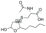 N-acetyl-s-(5-hydroxy-2-pentyltetrahydro-3-furanyl)-l-cysteineStructure,146764-24-1Structure N-acetyl-s-(5-hydroxy-2-pentyltetrahydro-3-furanyl)-l-cysteine Structure,146764-24-1Structure