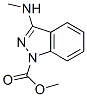 (9ci)-3-(甲基氨基)-1H-吲唑-1-羧酸甲酯結構式_146941-96-0結構式