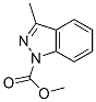 1H-indazole-1-carboxylic acid, 3-methyl-, methyl ester Structure,146941-98-2Structure
