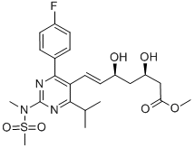 Rosuvastatin methyl esterStructure,147118-40-9Structure Rosuvastatin methyl ester Structure,147118-40-9Structure