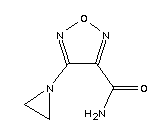 (9ci)-4-(1-氮丙啶)-1,2,5-噁二唑-3-羧酰胺結構式_147194-49-8結構式