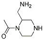 2-Piperazinemethanamine, 1-acetyl-(9ci)Structure,147557-08-2Structure 2-Piperazinemethanamine, 1-acetyl-(9ci) Structure,147557-08-2Structure