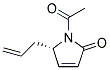 (s)-(9ci)-1-乙酰基-1,5-二氫-5-(2-丙烯基)-2H-吡咯-2-酮結構式_147637-82-9結構式