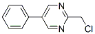 Pyrimidine, 2-(chloromethyl)-5-phenyl- (9ci)Structure,147937-38-0Structure Pyrimidine, 2-(chloromethyl)-5-phenyl- (9ci) Structure,147937-38-0Structure
