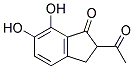 1H-inden-1-one, 2-acetyl-2,3-dihydro-6,7-dihydroxy- (9ci) Structure,148050-82-2Structure