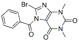 1H-purine-2,6-dione, 7-benzoyl-8-bromo-3,7-dihydro-1,3-dimethyl-Structure,148122-90-1Structure 1H-purine-2,6-dione, 7-benzoyl-8-bromo-3,7-dihydro-1,3-dimethyl- Structure,148122-90-1Structure