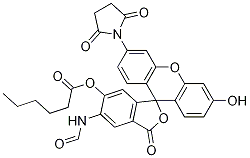 6-(Fluorescein-5-carboxamido)hexanoic acid succinimidyl esterStructure,148356-00-7Structure 6-(Fluorescein-5-carboxamido)hexanoic acid succinimidyl ester Structure,148356-00-7Structure