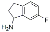 6-氟-2,3-二氫-1H-茚-1-胺結構式_148960-36-5結構式