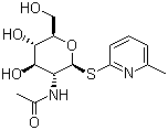 N-((2s,3r,4r,5s,6r)-4,5-二羥基-6-(羥基甲基)-2-((6-甲基吡啶-2-基)硫代)四氫-2H-吡喃-3-基)乙酰胺結(jié)構(gòu)式_149263-94-5結(jié)構(gòu)式
