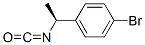 (S)-(-)-1-(4-bromophenyl)ethyl isocyanateStructure,149552-52-3Structure (S)-(-)-1-(4-bromophenyl)ethyl isocyanate Structure,149552-52-3Structure