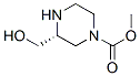 1-Piperazinecarboxylicacid,3-(hydroxymethyl)-,methylester,(r)-(9ci)Structure,149648-98-6Structure 1-Piperazinecarboxylicacid,3-(hydroxymethyl)-,methylester,(r)-(9ci) Structure,149648-98-6Structure