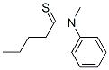 Pentanethioamide, n-methyl-n-phenyl-Structure,149681-70-9Structure Pentanethioamide, n-methyl-n-phenyl- Structure,149681-70-9Structure