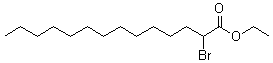 2-溴代十四酸乙酯結(jié)構(gòu)式_14980-92-8結(jié)構(gòu)式