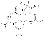 (5xi)-2,3,4-三-O-異丁?；?1-O-(2,2,2-三氯亞氨代乙酰)-alpha-D-來蘇-吡喃己糖酸甲酯結(jié)構(gòu)式_150607-96-8結(jié)構(gòu)式