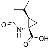 順式-(9ci)-1-(甲?；被?-2-(1-甲基乙基)-環(huán)丙烷羧酸結構式_150646-40-5結構式