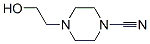 1-Piperazinecarbonitrile,4-(2-hydroxyethyl)-(9ci)Structure,150932-30-2Structure 1-Piperazinecarbonitrile,4-(2-hydroxyethyl)-(9ci) Structure,150932-30-2Structure