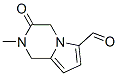 (9CI)-1,2,3,4-四氫-2-甲基-3-氧代吡咯并[1,2-a]吡嗪-6-羧醛結(jié)構(gòu)式_151163-96-1結(jié)構(gòu)式