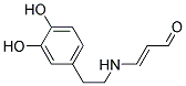 (e)-(9ci)-3-[[2-(3,4-二羥基苯基)乙基]氨基]-2-丙烯醛結(jié)構(gòu)式_151409-42-6結(jié)構(gòu)式