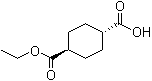 (1R,4r)-4-(乙氧基羰基)環(huán)己烷羧酸結(jié)構(gòu)式_15177-66-9結(jié)構(gòu)式