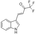 Trans-1,1,1-trifluoro-4-(3-indolyl)-3-buten-2-oneStructure,153532-01-5Structure Trans-1,1,1-trifluoro-4-(3-indolyl)-3-buten-2-one Structure,153532-01-5Structure