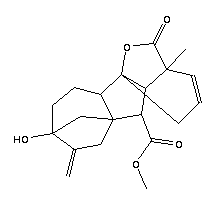 赤霉素A5甲酯結(jié)構(gòu)式_15355-45-0結(jié)構(gòu)式