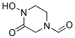 1-Piperazinecarboxaldehyde, 4-hydroxy-3-oxo-(9ci)Structure,153805-50-6Structure 1-Piperazinecarboxaldehyde, 4-hydroxy-3-oxo-(9ci) Structure,153805-50-6Structure