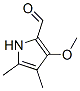 Pyrrole-2-carboxaldehyde, 3-methoxy-4,5-dimethyl- (8ci)Structure,15431-72-8Structure Pyrrole-2-carboxaldehyde, 3-methoxy-4,5-dimethyl- (8ci) Structure,15431-72-8Structure