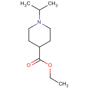 1-異丙基哌啶-4-羧酸乙酯結(jié)構(gòu)式_154348-17-1結(jié)構(gòu)式