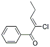 2-Penten-1-one, 2-chloro-1-phenyl-, (z)-(9ci)Structure,154469-74-6Structure 2-Penten-1-one, 2-chloro-1-phenyl-, (z)-(9ci) Structure,154469-74-6Structure