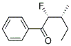 1-Pentanone, 2-fluoro-3-methyl-1-phenyl-, (r*,r*)-(9ci)Structure,154669-93-9Structure 1-Pentanone, 2-fluoro-3-methyl-1-phenyl-, (r*,r*)-(9ci) Structure,154669-93-9Structure