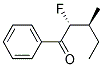 1-Pentanone, 2-fluoro-3-methyl-1-phenyl-, (r*,s*)-(9ci)Structure,154669-94-0Structure 1-Pentanone, 2-fluoro-3-methyl-1-phenyl-, (r*,s*)-(9ci) Structure,154669-94-0Structure