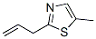 Thiazole, 5-methyl-2-(2-propenyl)- (9ci)Structure,154776-22-4Structure Thiazole, 5-methyl-2-(2-propenyl)- (9ci) Structure,154776-22-4Structure
