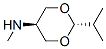 1,3-Dioxan-5-amine,n-methyl-2-(1-methylethyl)-,trans-(9ci)Structure,154917-39-2Structure 1,3-Dioxan-5-amine,n-methyl-2-(1-methylethyl)-,trans-(9ci) Structure,154917-39-2Structure