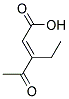 2-Pentenoic acid, 3-ethyl-4-oxo-, (e)-(9ci)Structure,155063-37-9Structure 2-Pentenoic acid, 3-ethyl-4-oxo-, (e)-(9ci) Structure,155063-37-9Structure
