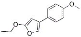 Furan, 2-ethoxy-4-(4-methoxyphenyl)-(9ci)Structure,155108-62-6Structure Furan, 2-ethoxy-4-(4-methoxyphenyl)-(9ci) Structure,155108-62-6Structure