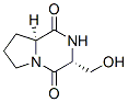 (3R-順式)-(9CI)-六氫-3-(羥基甲基)-吡咯并[1,2-a]吡嗪-1,4-二酮結(jié)構(gòu)式_155322-95-5結(jié)構(gòu)式