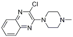 2-Chloro-3-(4-methyl-1-piperazinyl)quinoxalineStructure,155584-74-0Structure 2-Chloro-3-(4-methyl-1-piperazinyl)quinoxaline Structure,155584-74-0Structure