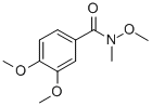 N,3,4-trimethoxy-n-methylbenzamideStructure,155586-38-2Structure N,3,4-trimethoxy-n-methylbenzamide Structure,155586-38-2Structure