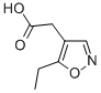 4-Isoxazoleaceticacid,5-ethyl-(9ci)Structure,155602-47-4Structure 4-Isoxazoleaceticacid,5-ethyl-(9ci) Structure,155602-47-4Structure