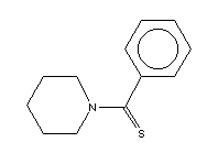 Methanethione,phenyl-1-piperidinyl-Structure,15563-40-3Structure Methanethione,phenyl-1-piperidinyl- Structure,15563-40-3Structure