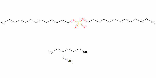 (2-Ethylhexyl)ammonium ditridecyl phosphateStructure,15567-28-9Structure (2-Ethylhexyl)ammonium ditridecyl phosphate Structure,15567-28-9Structure