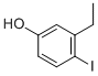 3-乙基-4-碘苯酚結(jié)構(gòu)式_156878-64-7結(jié)構(gòu)式