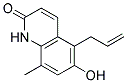 (9ci)-6-羥基-8-甲基-5-(2-丙烯基)-2(1H)-喹啉酮結(jié)構(gòu)式_156937-56-3結(jié)構(gòu)式