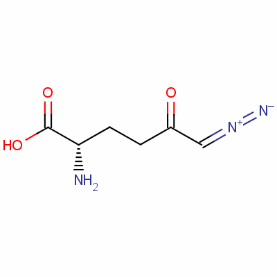 6-Diazo-5-oxo-l-nor-leucineStructure,157-03-9Structure 6-Diazo-5-oxo-l-nor-leucine Structure,157-03-9Structure