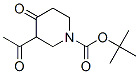 1-Piperidinecarboxylic acid, 3-acetyl-4-oxo-, 1,1-dimethylethyl esterStructure,157327-43-0Structure 1-Piperidinecarboxylic acid, 3-acetyl-4-oxo-, 1,1-dimethylethyl ester Structure,157327-43-0Structure