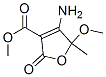 3-Furancarboxylicacid,4-amino-2,5-dihydro-5-methoxy-5-methyl-2-oxo-,methylester(9ci)Structure,157558-46-8Structure 3-Furancarboxylicacid,4-amino-2,5-dihydro-5-methoxy-5-methyl-2-oxo-,methylester(9ci) Structure,157558-46-8Structure